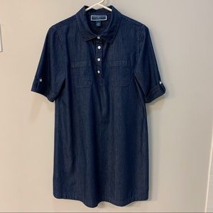 Karen Scott casual petite jean dress